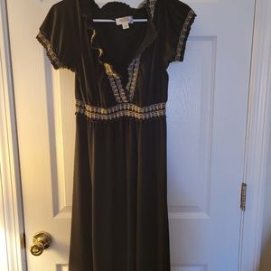 Talbots, size L, Black with white details